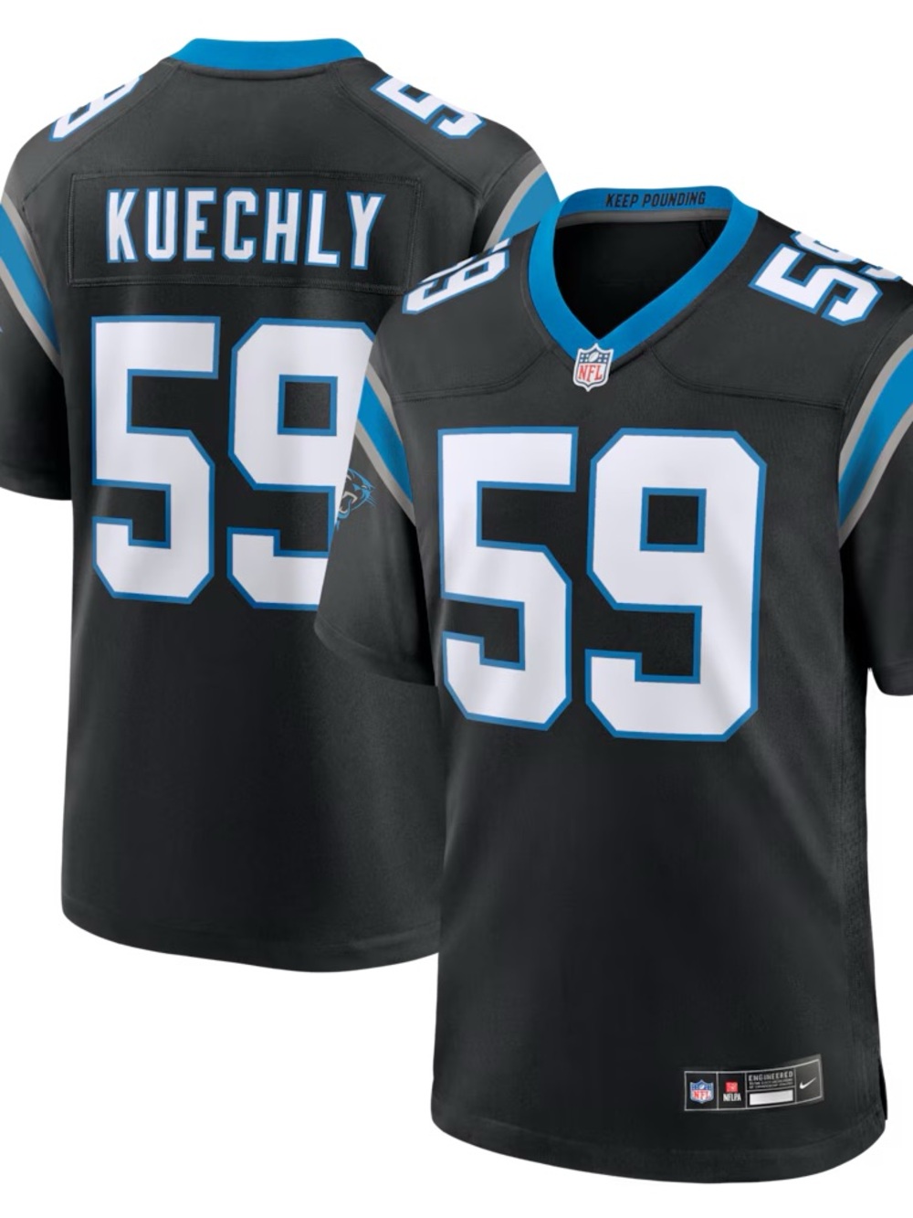 NWT NFL Carolina Panthers Luke Kuechly Jersey #59